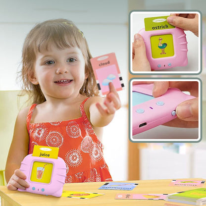 Carte Flash d'Éducation Précoce pour Enfant, Jouets d'ApprentiCumbria Précoce du dériv, Livre Audio Électronique en Anglais, Cadeau - Les Petiots Product - View 3