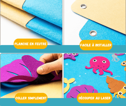 Jouet Animaux Marins - Éveil Aquatique Bébé Éducatif | Les Petiots™ - Les Petiots