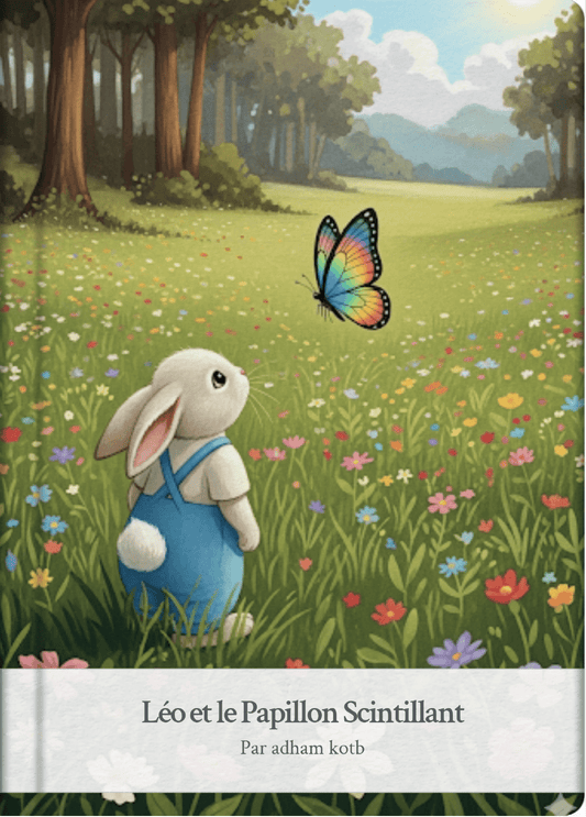 Léo et le Papillon Scintillant 🐇🦋 - Livre Numérique Enfant 3 - 6 ans - Obéissance et Sécurité - Les Petiots