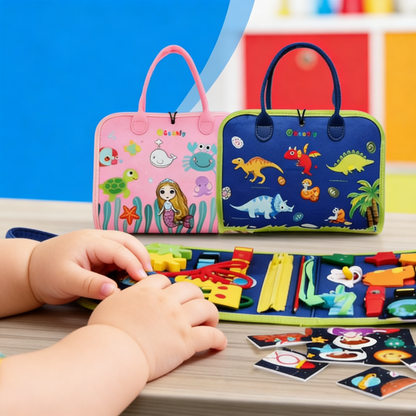 Planche d'Activités Montessori : L'Éveil Sensoriel Complet pour Bébé