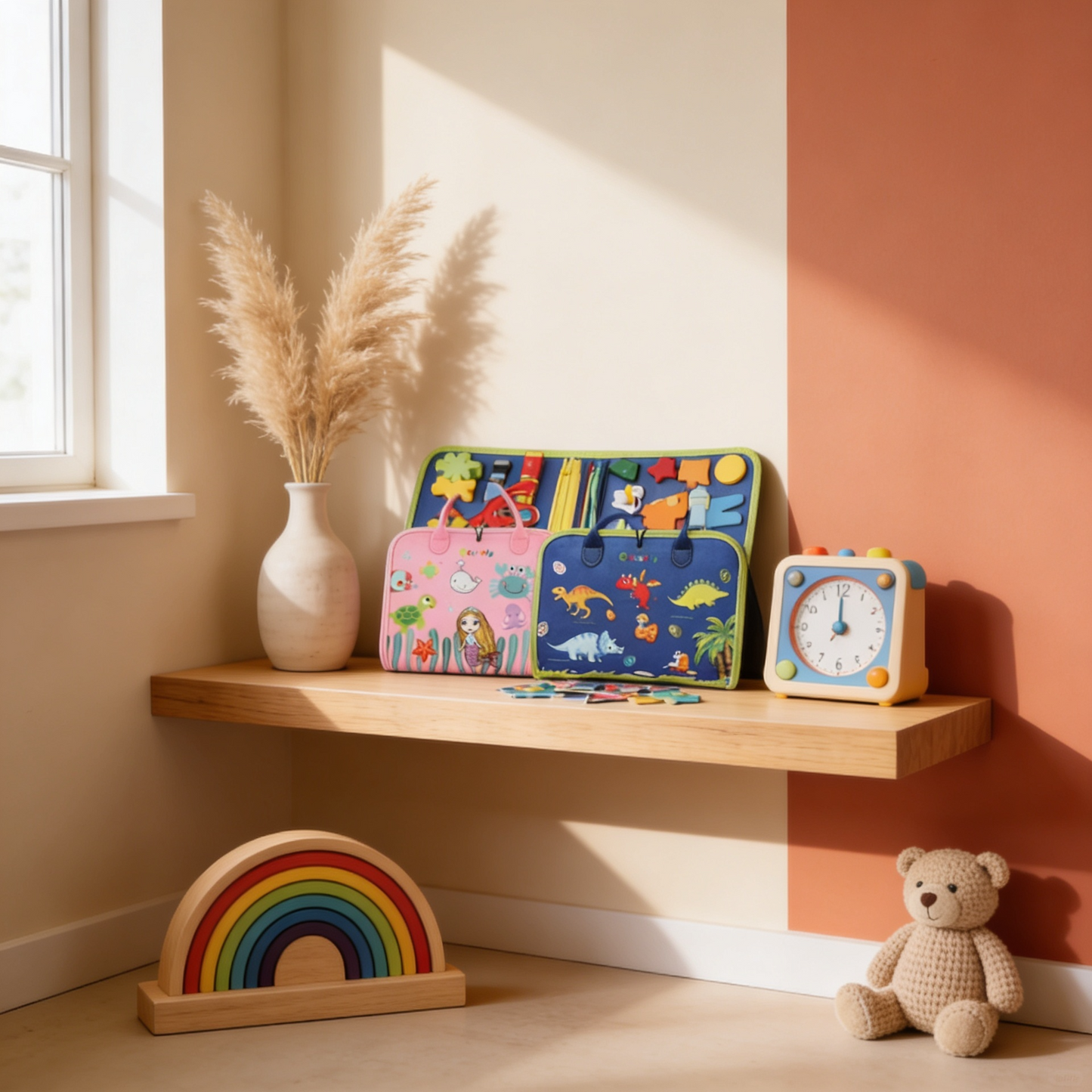 Planche d'Activités Montessori : L'Éveil Sensoriel Complet pour Bébé