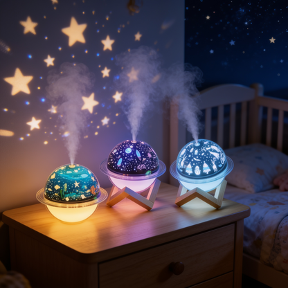 Veilleuse Projecteur Étoiles - Lumière Apaisante Bébé | Les Petiots™