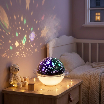 Veilleuse Projecteur Étoiles - Lumière Apaisante Bébé | Les Petiots™