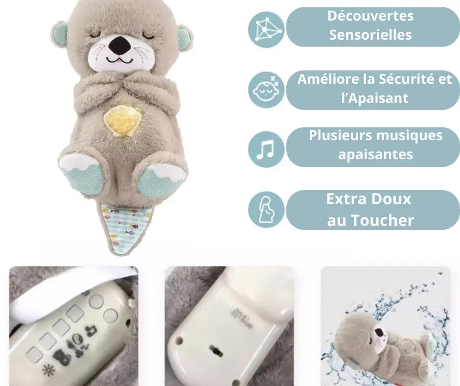 Peluche Veilleuse - Doudou Lumineux Sommeil Bébé | Les Petiots™ - Les Petiots