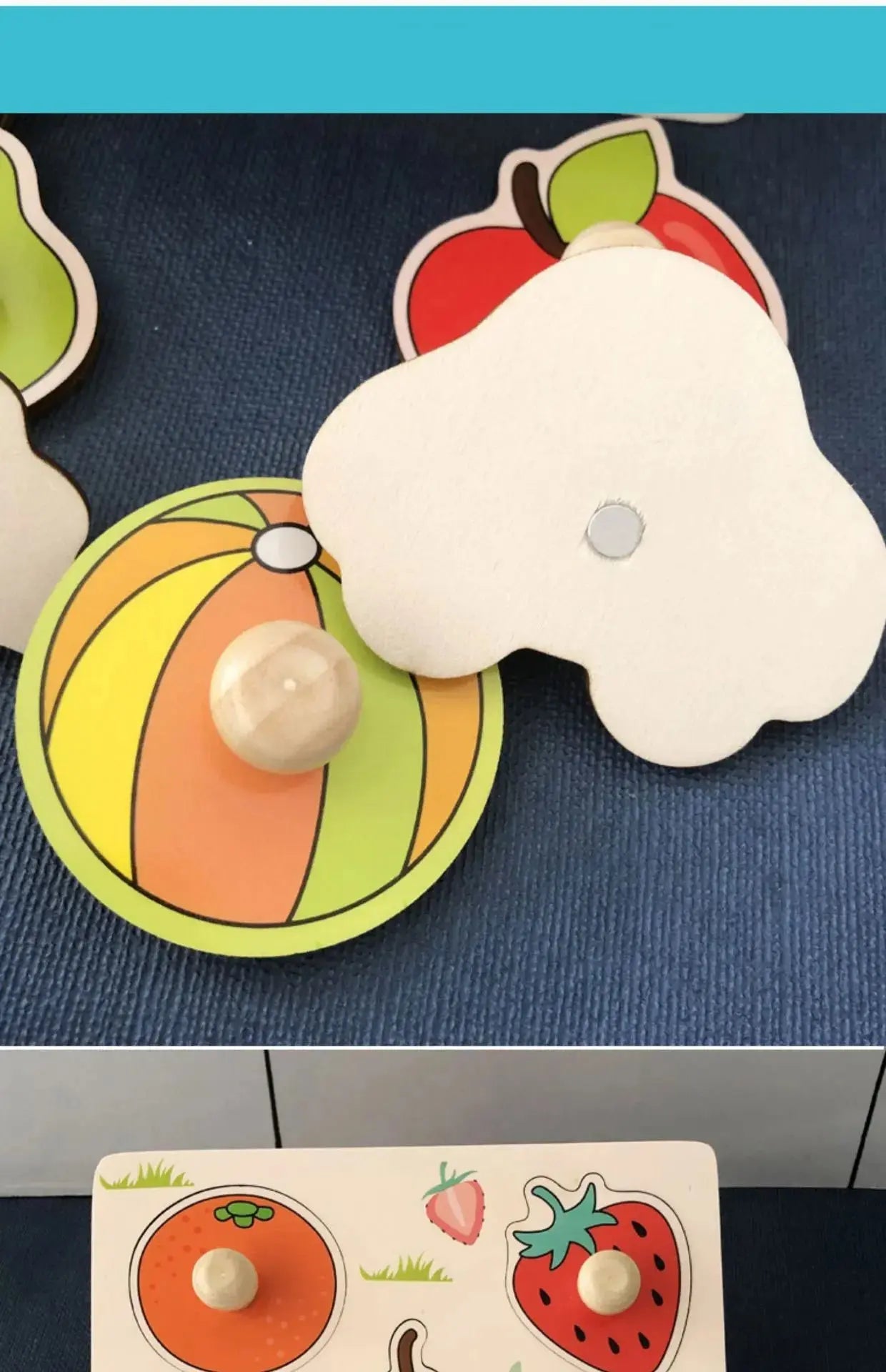 Puzzle Bébé Montessori - Jouet Éducatif Éveil | Les Petiots™ - Les Petiots