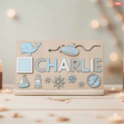 Puzzle Personnalisé Prénom En Bois - Le Puzzle Unique | Les Petiots™ - Les Petiots
