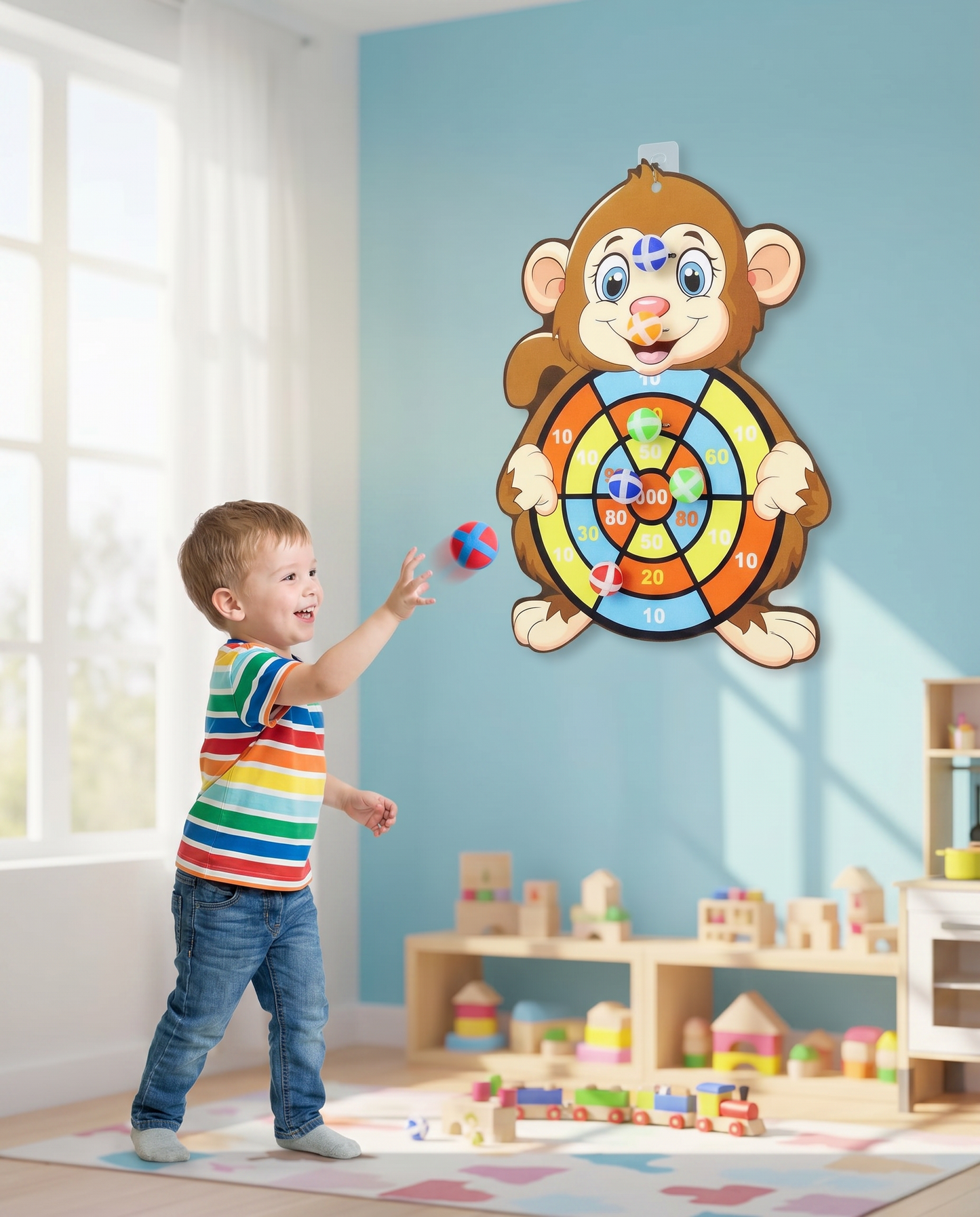 Jeu fléchettes enfant