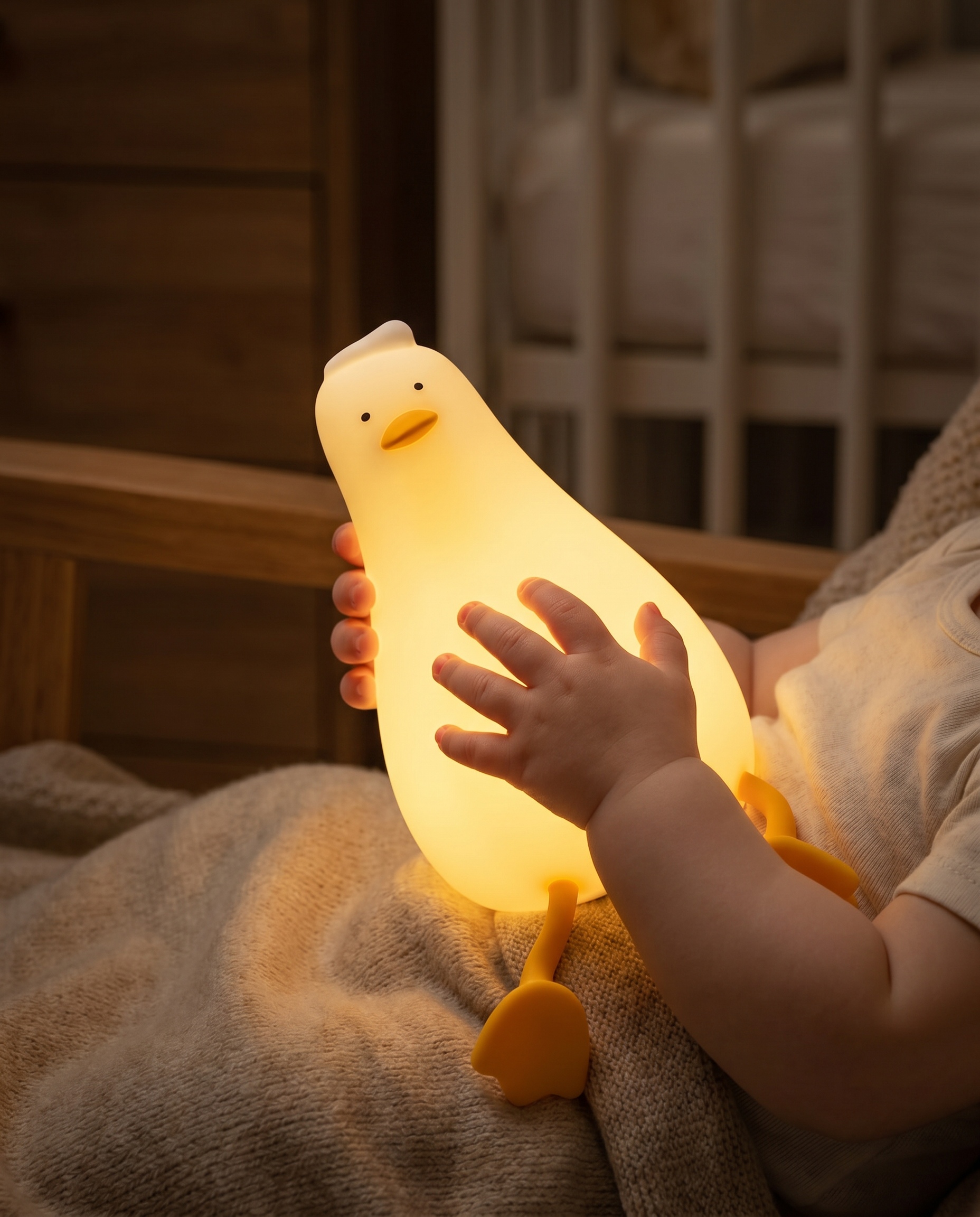 Veilleuse canard bébé
