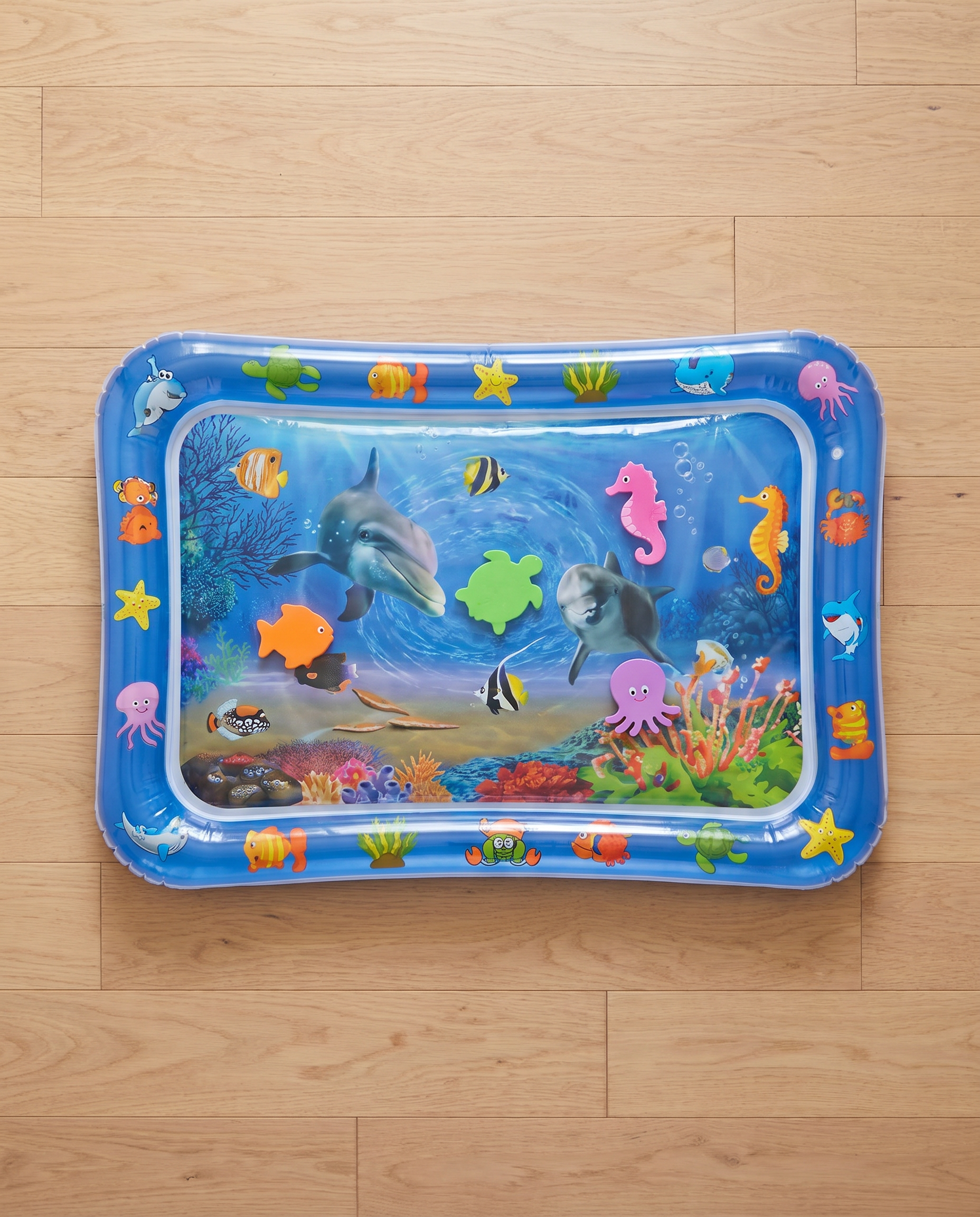 Tapis d'eau vue dessus