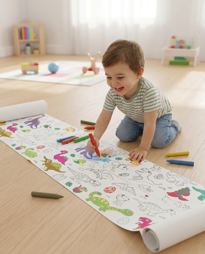 Rouleau à dessin enfant