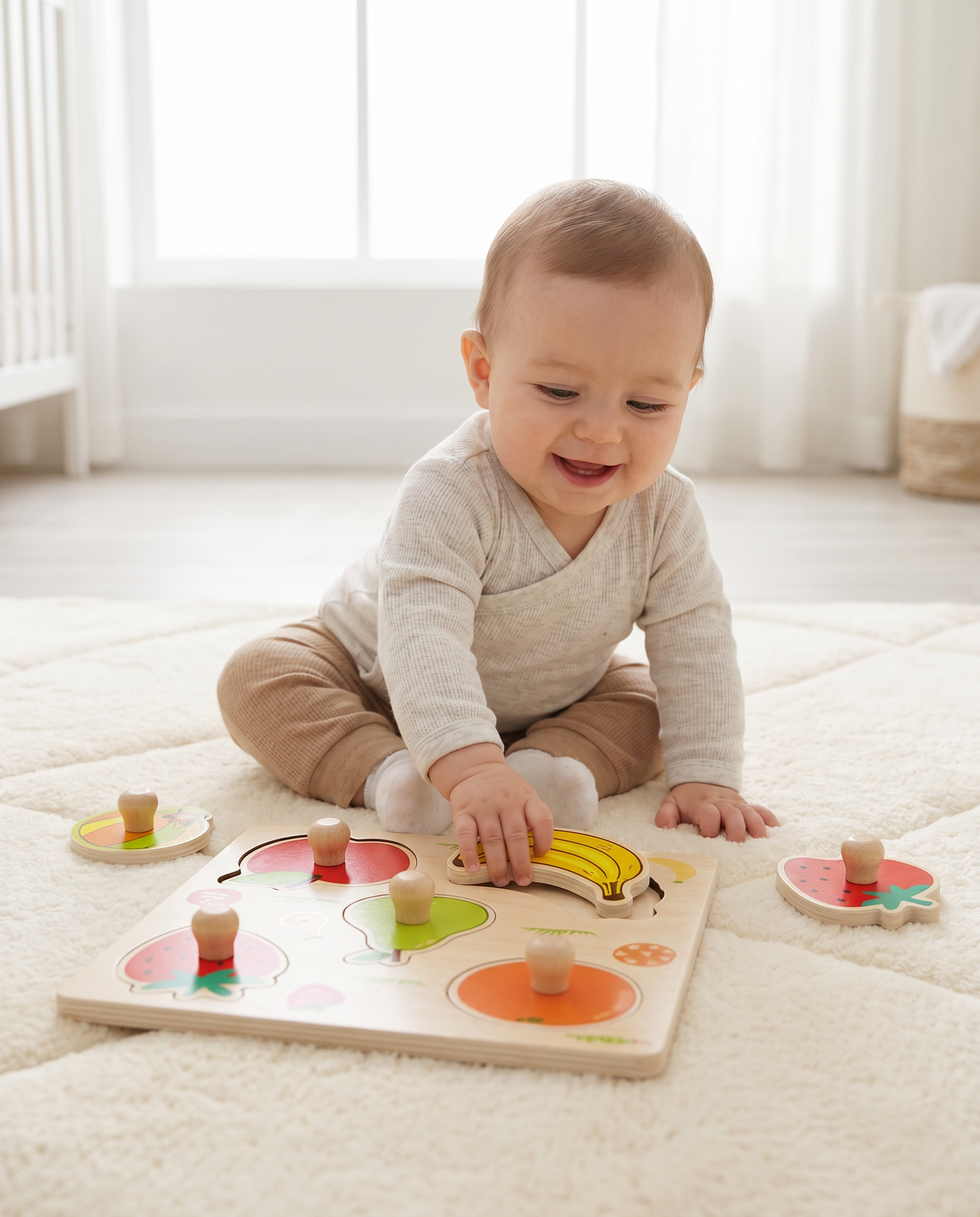 Puzzle bébé Montessori bébé