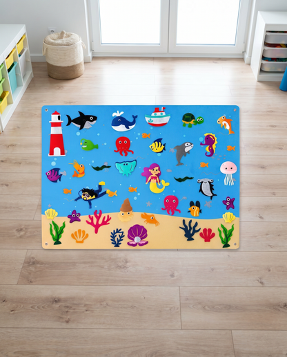 Animaux marins salle de jeu