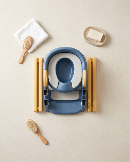 Pot bébé flat-lay