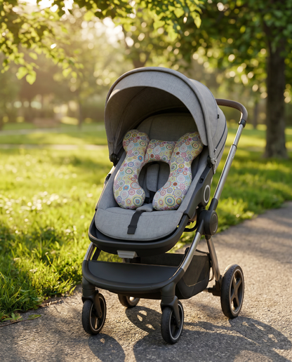 Tour de cou bébé poussette