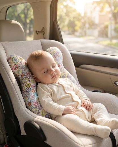 Tour de cou bébé en voyage