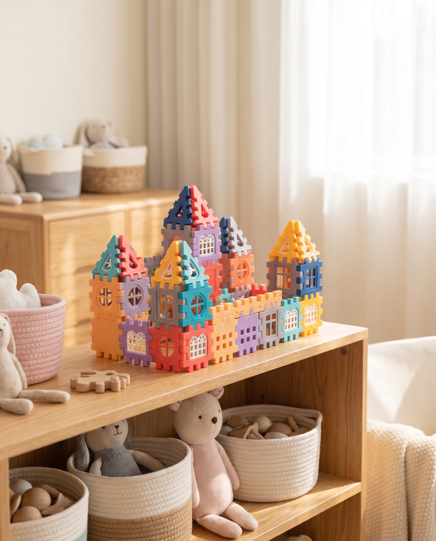 ArchiBlocs château sur étagère