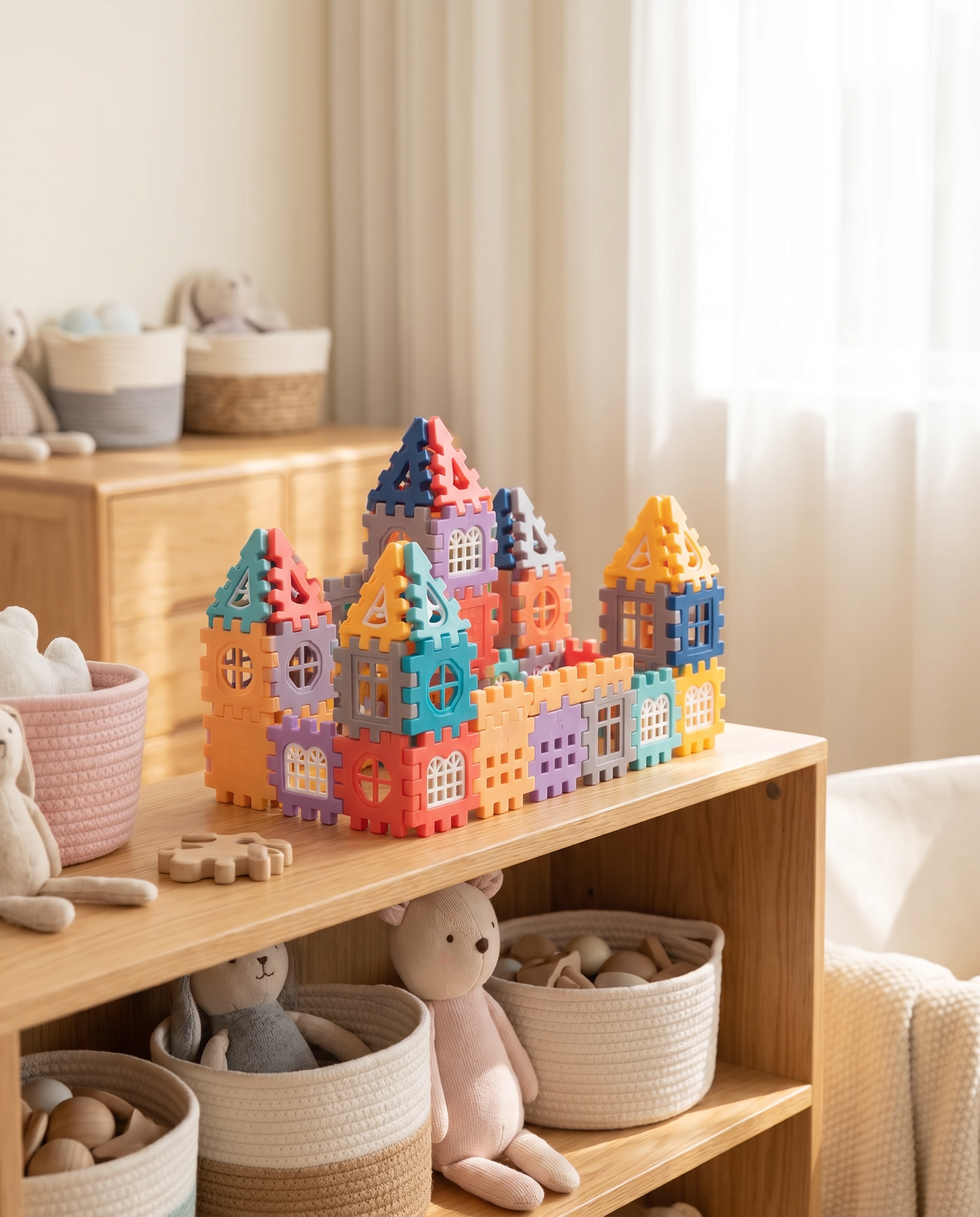 ArchiBlocs château sur étagère