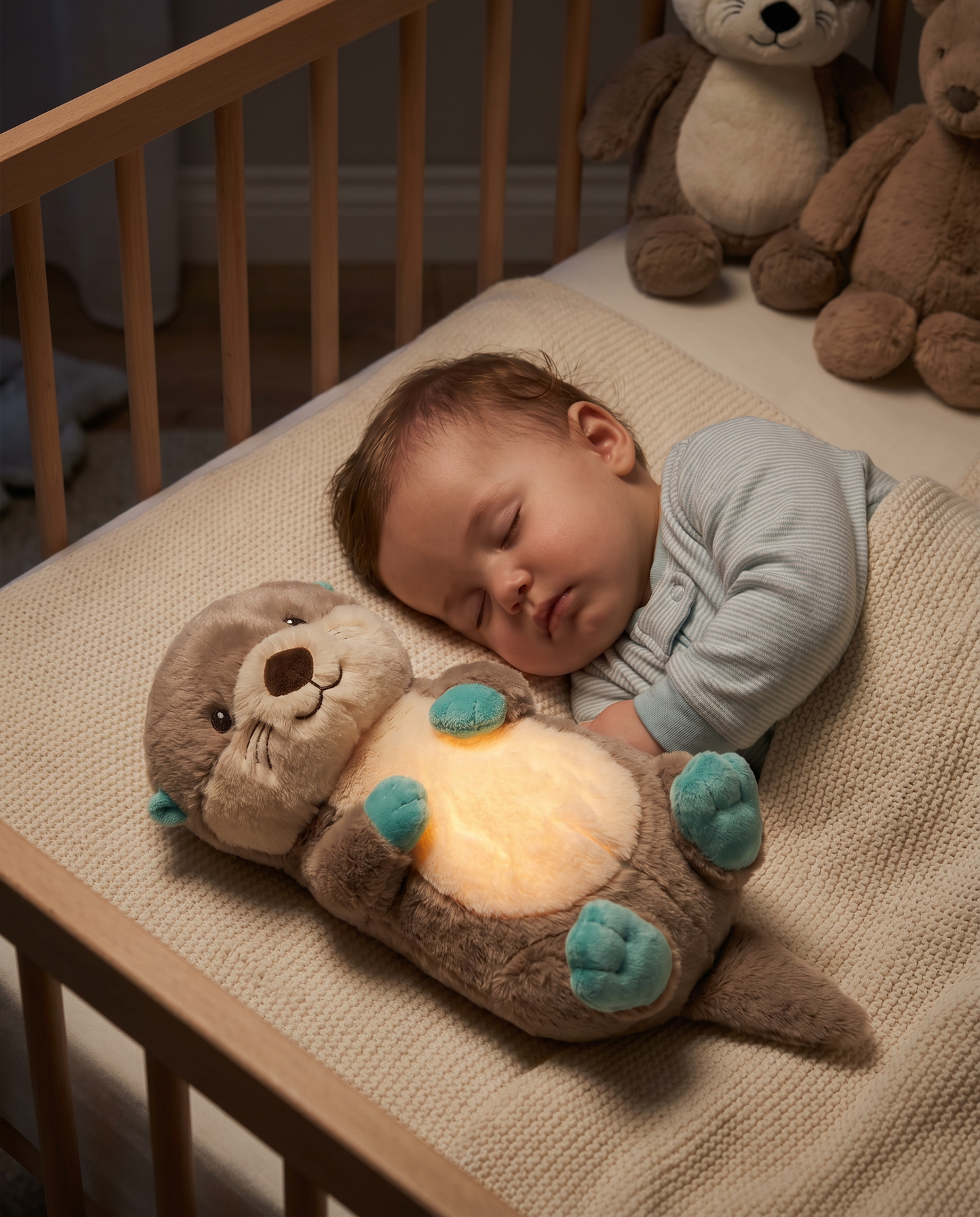 Peluche veilleuse bébé nuit