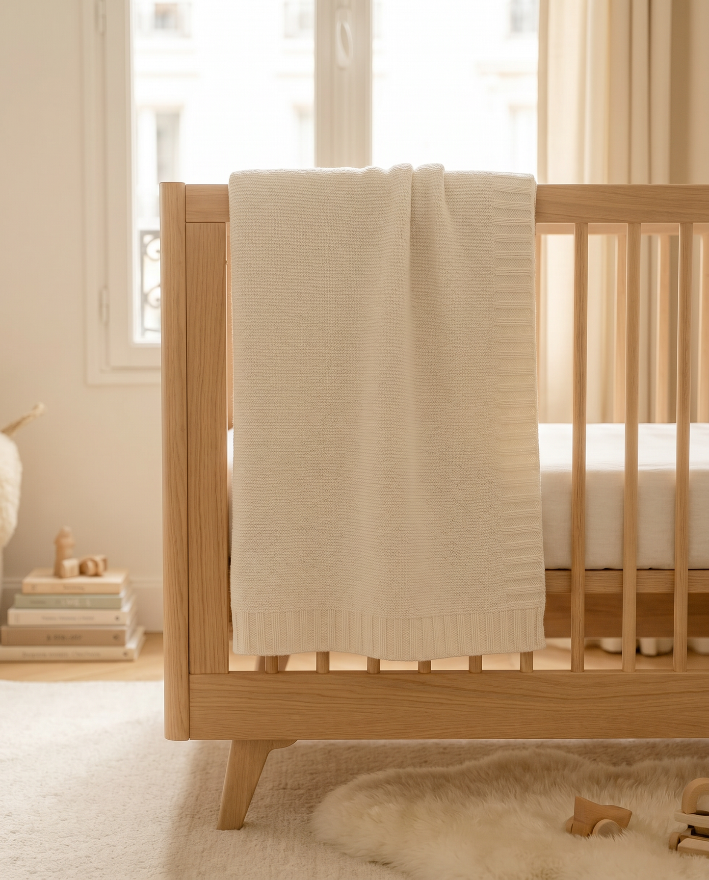 Couverture personnalisée lit bébé
