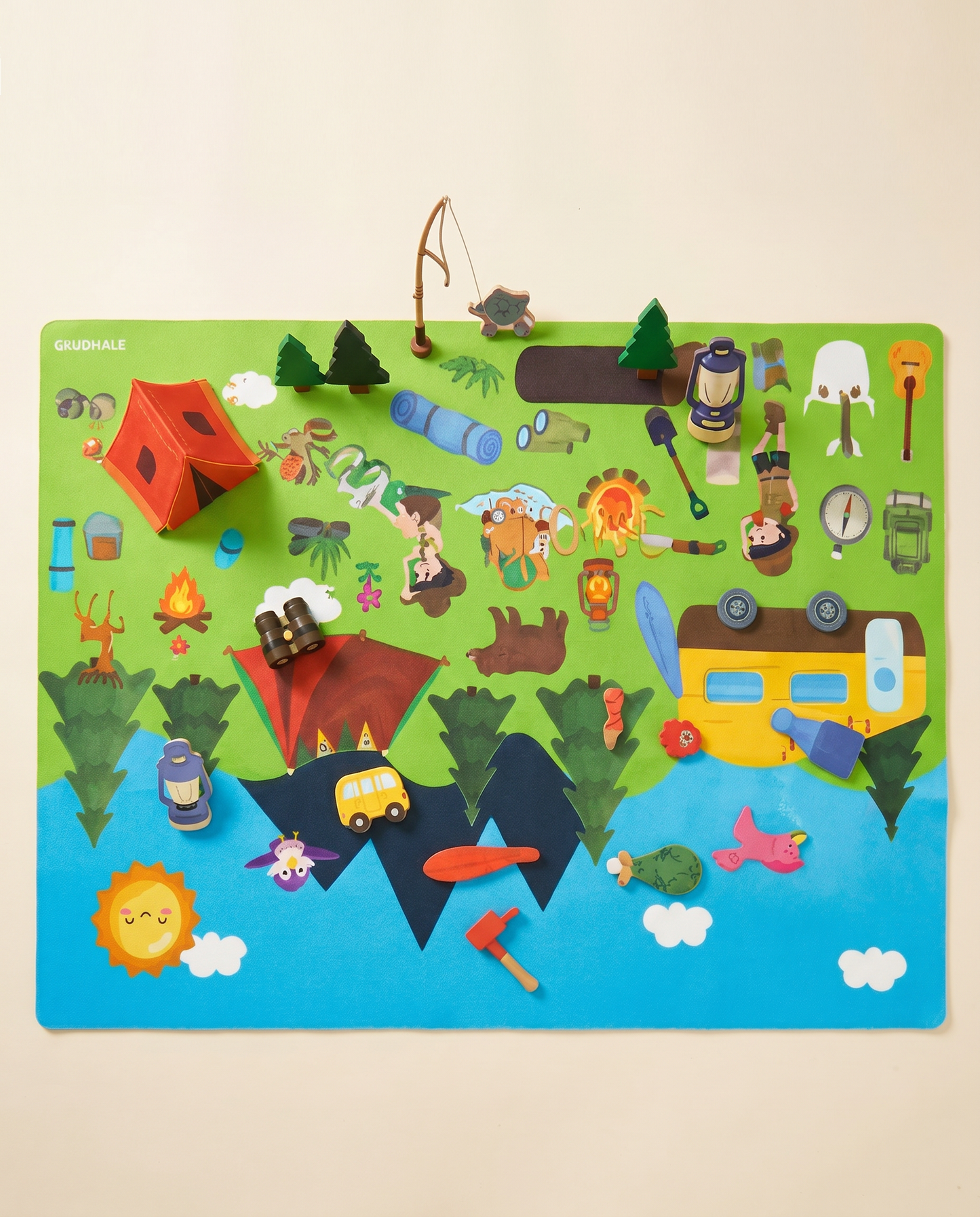 Jeu camping pièces