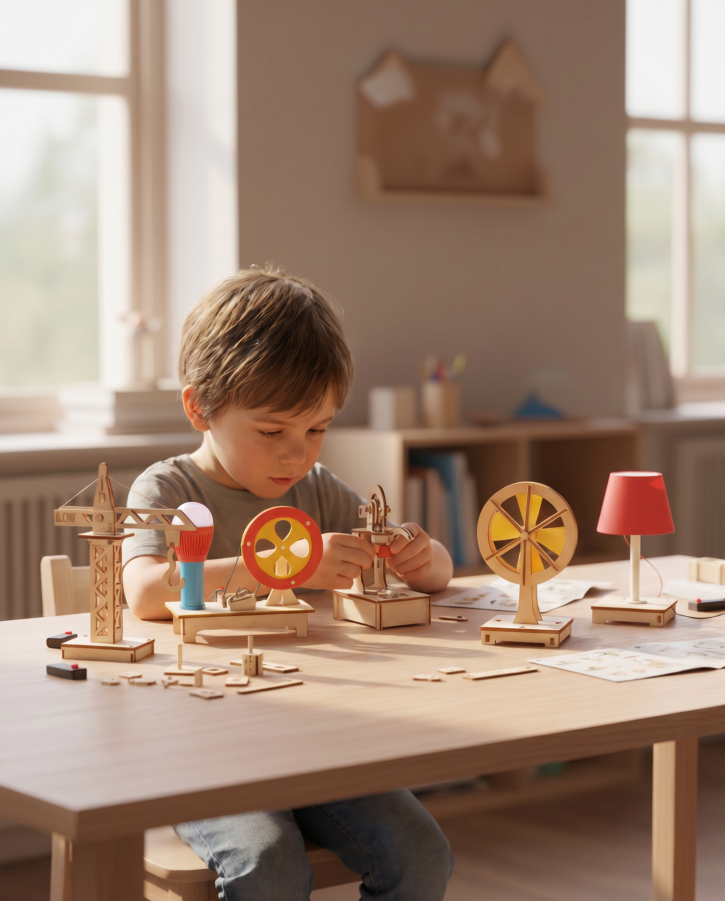 Kit STEM enfant construit