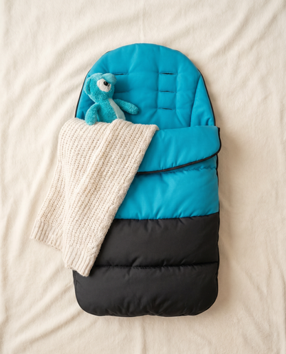 Sac de couchage flat-lay