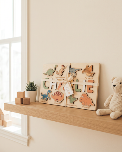 Puzzle prénom étagère cadeau