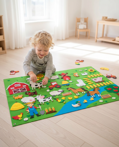 Jeu la ferme enfant