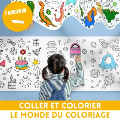 Rouleau à Dessin - Créativité Infinie Portable Enfant | Les Petiots™ - Les Petiots