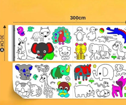 Rouleau à Dessin - Créativité Infinie Portable Enfant | Les Petiots™ - Les Petiots