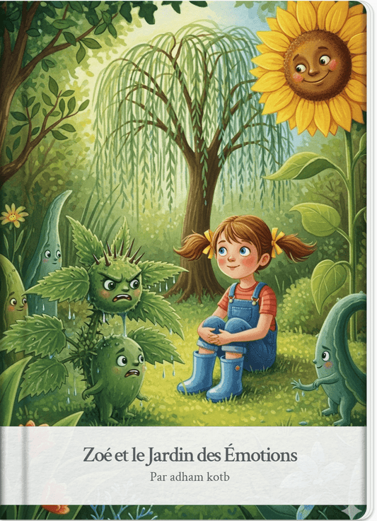 Zoé et le Jardin des Émotions 🌱 - Livre Numérique Enfant 4 - 8 ans - Intelligence Émotionnelle - Les Petiots