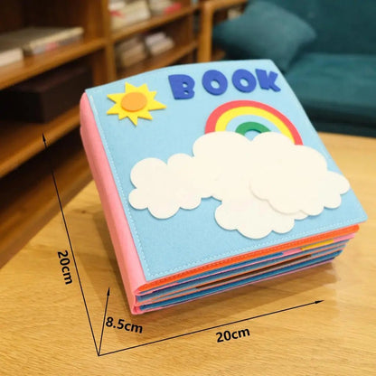 Livre sensoriel bébé | Montessory™ - Les Petiots