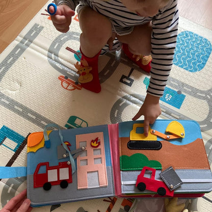 Livre sensoriel bébé | Montessory™ - Les Petiots